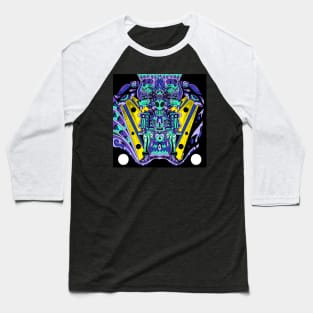 black alien maya ecopop Baseball T-Shirt